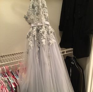 Yishaer gray elegant dress